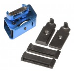 Подсумок пистолетный IPSC adjustable aluminium holster for Race Master SHS skeleton Blue I001-BL